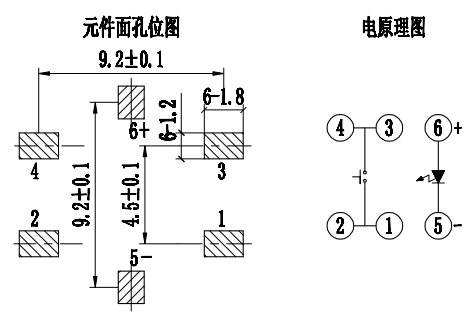 TAF01-BWJ-R  2616-160gf焊盘图