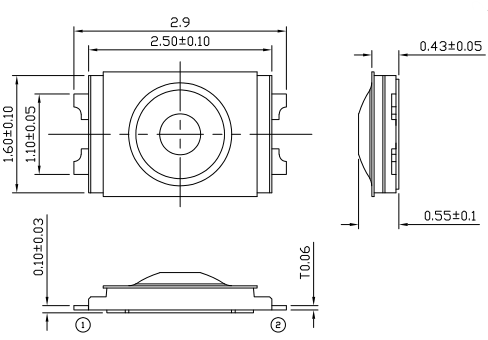 TAF01-BWJ-R  2616-160gf尺寸图